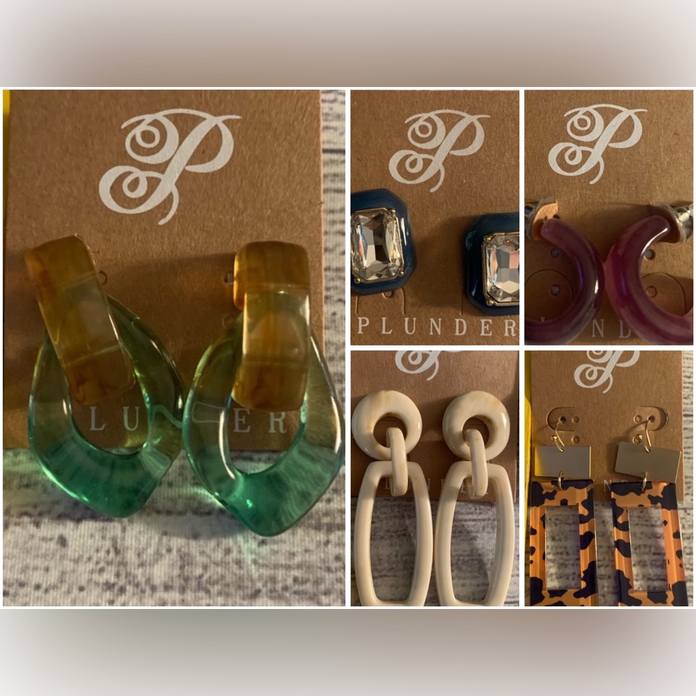 Vintage Vibes Earrings ~ 5 pair NWOT - Boho! Cute!